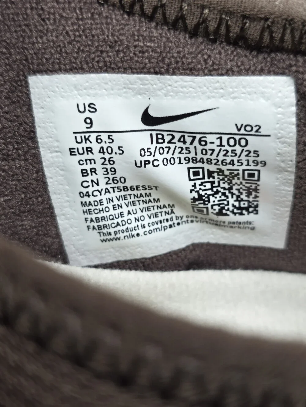Nike Air Max Sunder Realtree Camo Brown Sneakers IB2476-100 Womens's Size 9 New